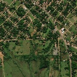 Caapucú map(satellite map)