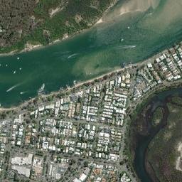 Noosaville map(satellite map)