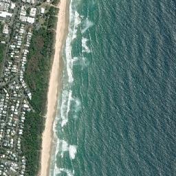 Peregian Beach map(satellite map)