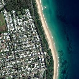 Mudjimba map(satellite map)
