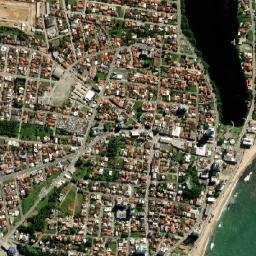 Barra Velha map(satellite map)