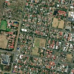 Vereeniging map(satellite map)