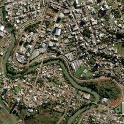 Caçador map(satellite map)