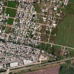 Alderetes map(satellite map)