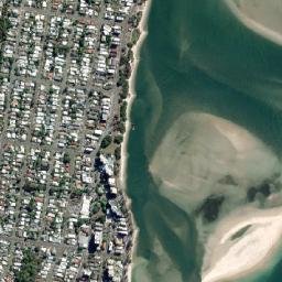 Golden Beach map(satellite map)
