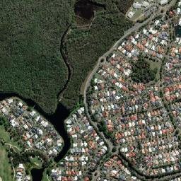 Pelican Waters map(satellite map)