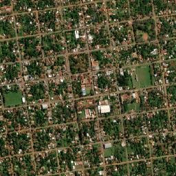 Santa Rosa Misiones map(satellite map)