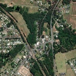 Glass House Mountains map(satellite map)