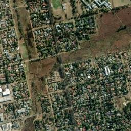Piet Retief map(satellite map)