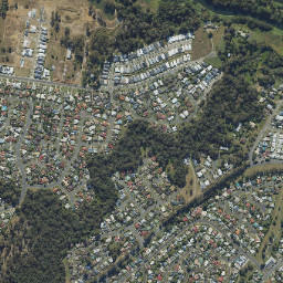 Moreton Bay map(satellite map)