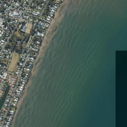 Beachmere map(satellite map)
