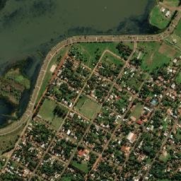 Carmen del Paraná map(satellite map)