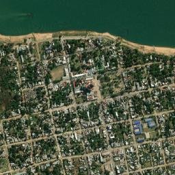 Itatí map(satellite map)