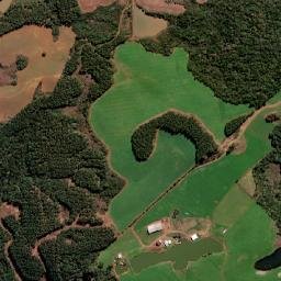 Curitibanos map(satellite map)