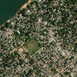 Paso de la Patria map(satellite map)