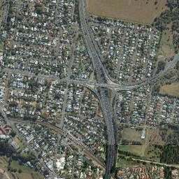 Bald Hills map(satellite map)