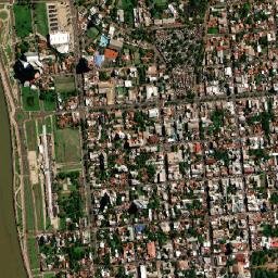 Encarnación map(satellite map)