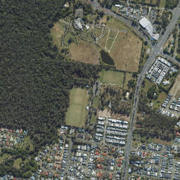 Bridgeman Downs map(satellite map)