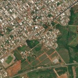 Campos Novos map(satellite map)