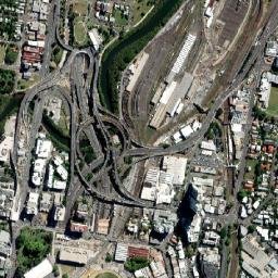 Bowen Hills map(satellite map)