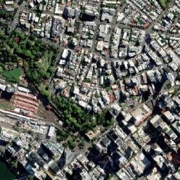Brisbane map(satellite map)