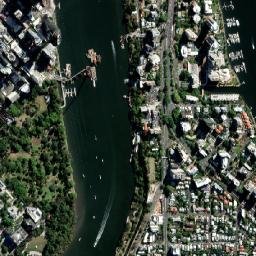 Kangaroo Point map(satellite map)