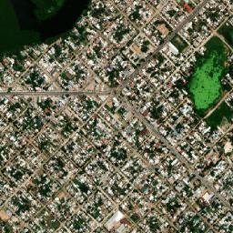 Barranqueras map(satellite map)