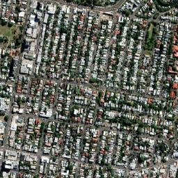 East Brisbane map(satellite map)