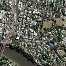 Indooroopilly map(satellite map)