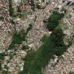 Morro da Cruz map(satellite map)