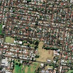 Centenary Heights map(satellite map)