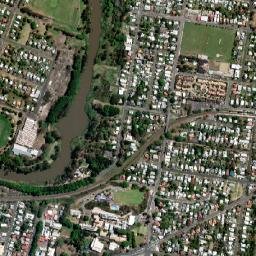 East Ipswich map(satellite map)