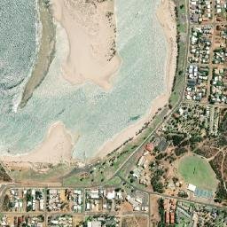 Kalbarri map(satellite map)