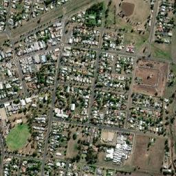 Pittsworth map(satellite map)