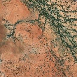 Bulloo map(satellite map)
