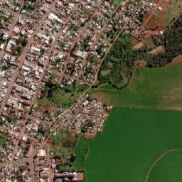 Santo Augusto map(satellite map)