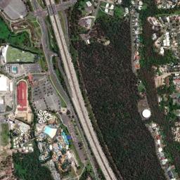 Satellite view of Lakeside Country Club