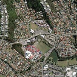 Pacific Pines map(satellite map)