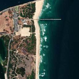 Satellite view of The Spit Ocean