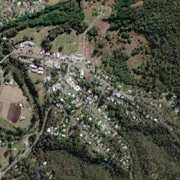 Canungra map(satellite map)