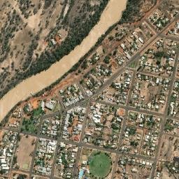 Cunnamulla map(satellite map)