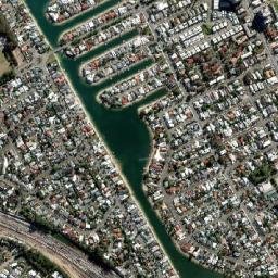 Palm Beach map(satellite map)