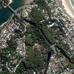 Currumbin map(satellite map)