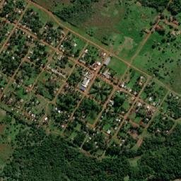 Garruchos map(satellite map)