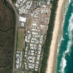 Casuarina map(satellite map)