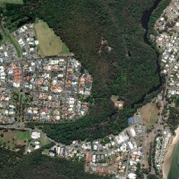 Pottsville map(satellite map)