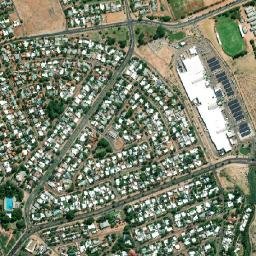 Upington map(satellite map)