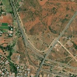 Barkly West map(satellite map)