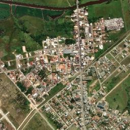 Jaguaruna map(satellite map)