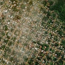 La Cruz map(satellite map)